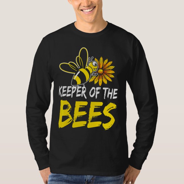 Camiseta Detentor De Abelhas De Colmeia De Abelhas (Frente)