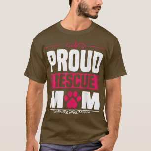 Camiseta Detentor De Cachorro Engraçado Dizendo Resgate Da 