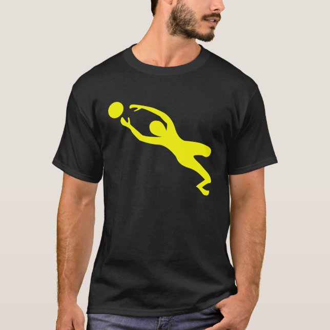 Camiseta Detentor de Objetivos - Amarelo (Frente)