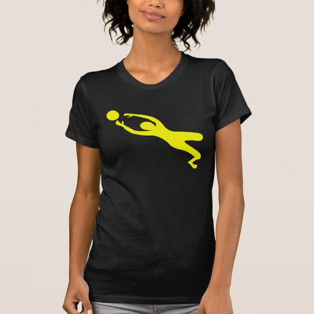 Camiseta Detentor de Objetivos - Amarelo (Frente)