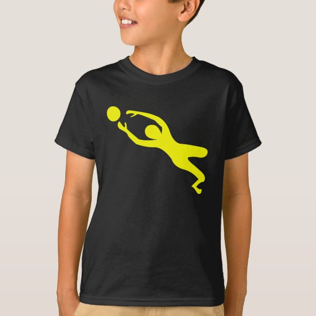 Camiseta Detentor de Objetivos - Amarelo (Frente)