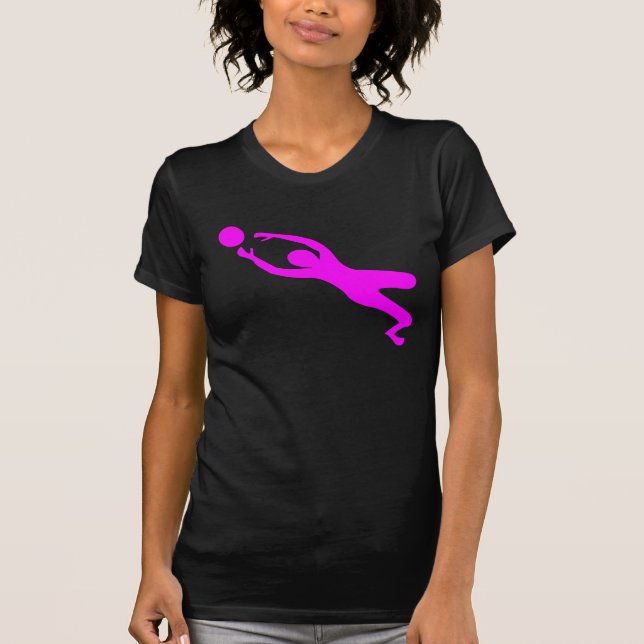 Camiseta Detentor de Objetivos - Magenta (Frente)