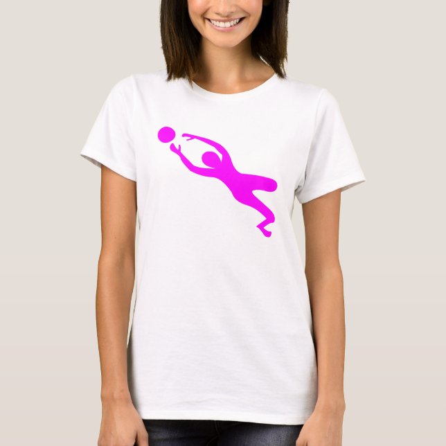 Camiseta Detentor de Objetivos - Magenta (Frente)