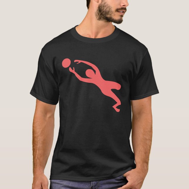 Camiseta Detentor de Objetivos - Rosa Tropical (Frente)
