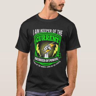 Camiseta Detentor do Atual Bringer do Power Lineman Cir