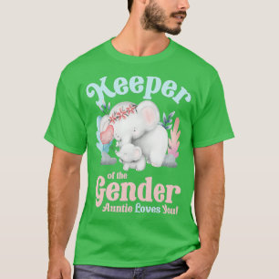 Camiseta Detentor do Elefante do Gênero em azul e rosa - p