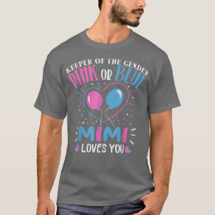 Camiseta Detentor Do Gênero Mimi Te Ama A Revelação De Gêne