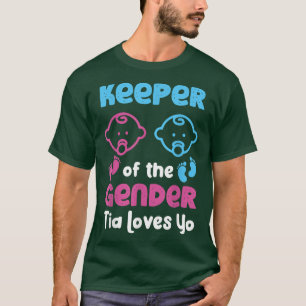 Camiseta Detentor do Gênero que Tia ama Você, Legal Gênero 
