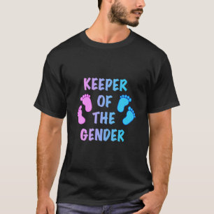Camiseta Detentor do Gênero Reveal Party Abastece rosa Bl