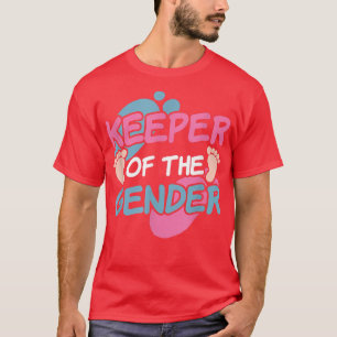 Camiseta Detentor Do Gênero Revelação Do Partido Bebê Anúnc