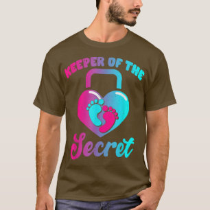 Camiseta Detentor do Sexo Secreto Revelem Partido Rosa