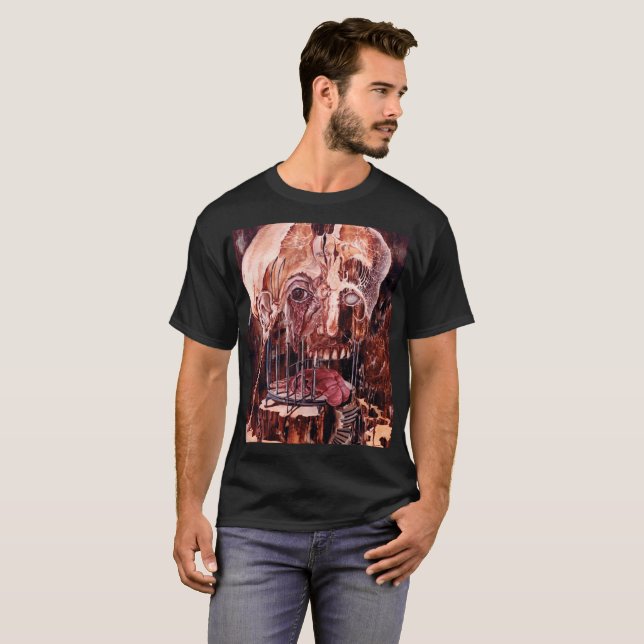 CAMISETA DETERIORAÇÃO DA MENTE SOBRE A MATÉRIA (Frente Completa)