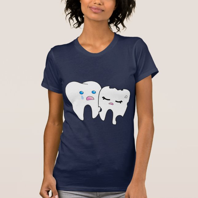 Camiseta Deterioração de dente (Frente)