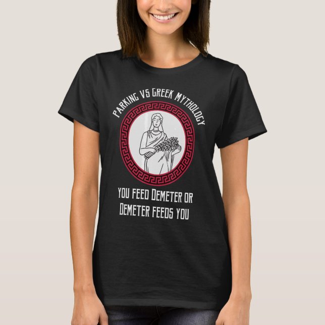 Camiseta Deteriorador Grego - Hist da mitologia grega antig (Frente)