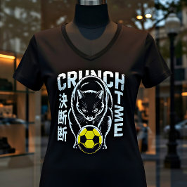Camiseta Determined Kawaii Soccer Japanese Anime Sport Gift