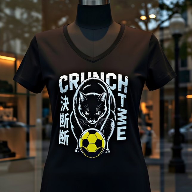 Camiseta Determined Kawaii Soccer Japanese Anime Sport Gift (Criador carregado)