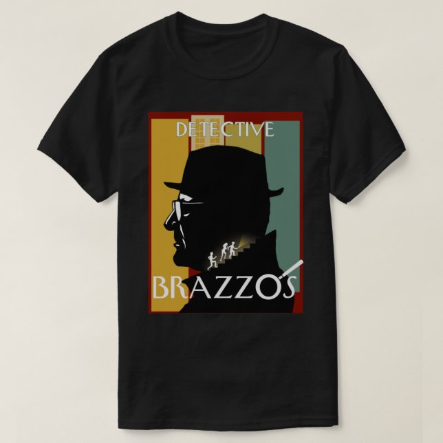 Camiseta Detetive Brazzos (Frente do Design)