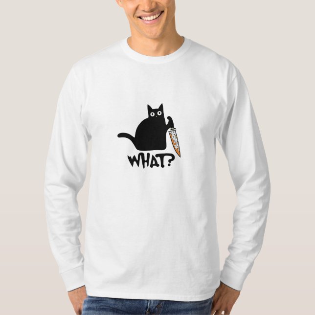 Camiseta Detetive Cat De Halloween: É Esse O Seu Fantasma E (Frente)