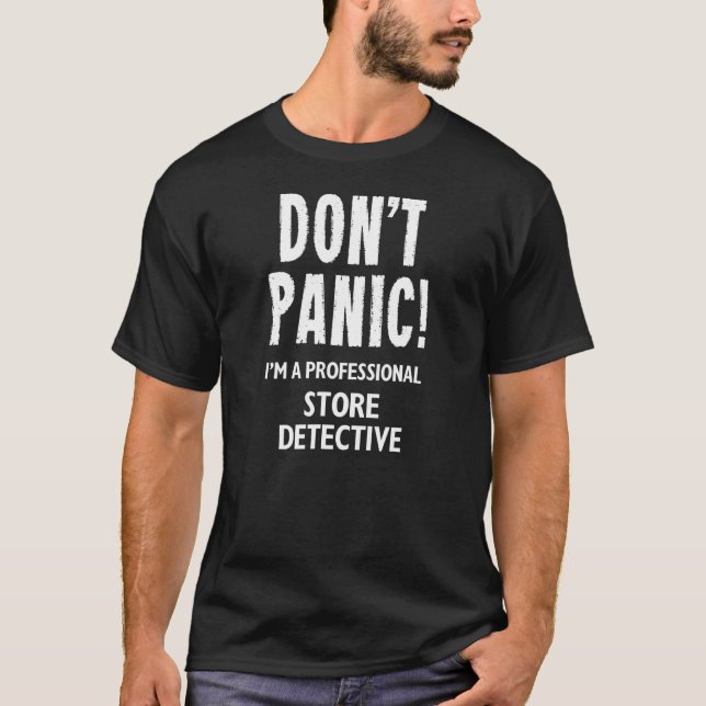 Camiseta Detetive da Loja (Frente)