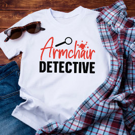 Camiseta Detetive de Armsit Engraçado
