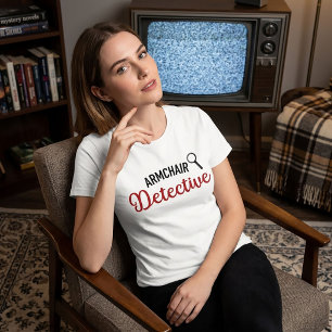 Camiseta Detetive de Caça-Trás
