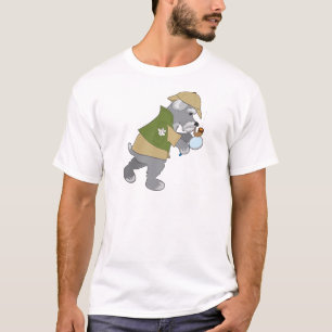 Camiseta Detetive do Schnauzer