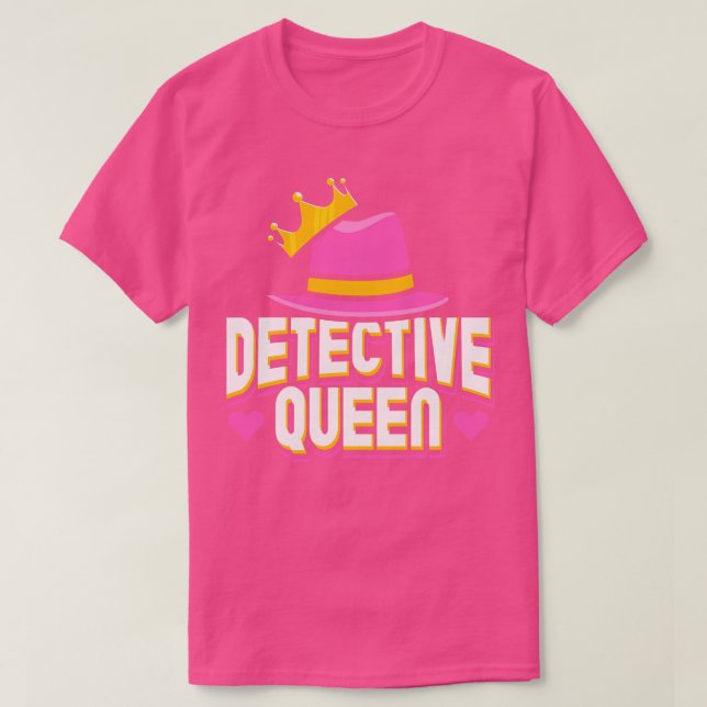 Camiseta Detetive Queen (Frente do Design)