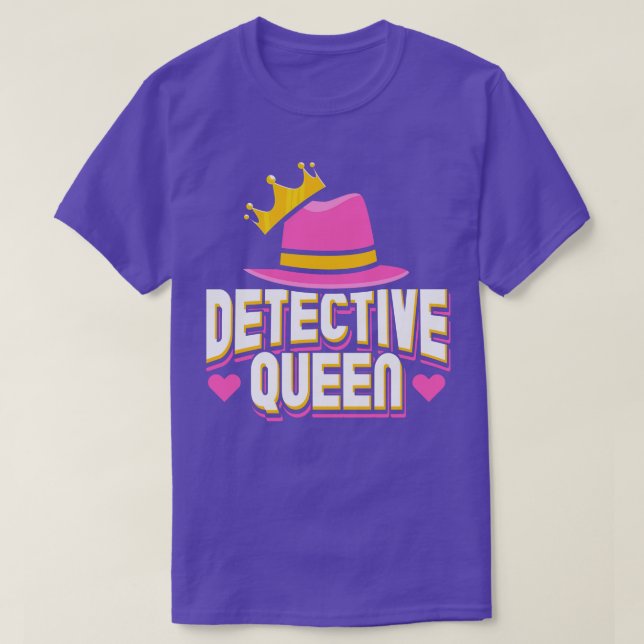 Camiseta Detetive Queen (Frente do Design)