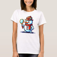Detetive Snowman - Mistério Engraçado de Pixel Art