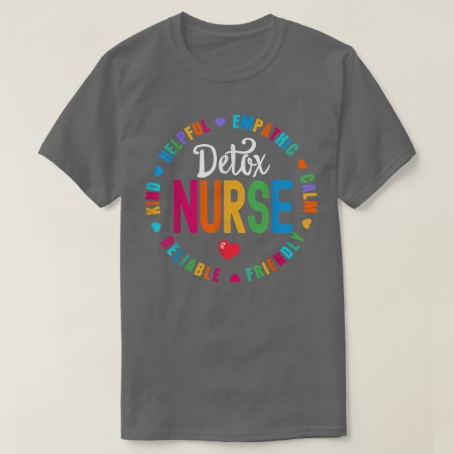 Camiseta Deto Nurse Squad Semana de Apreciação Obrigado (Frente do Design)