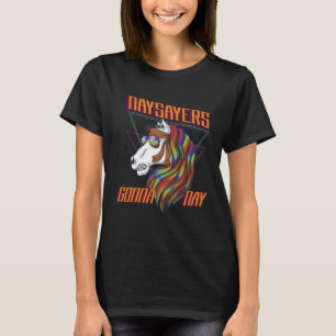 Camiseta Detratores Vão Negar Cascos Ferradura Cavalgar Cav