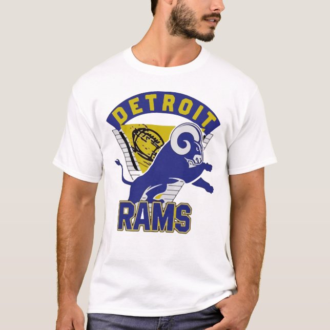 CAMISETA DETROILOS ANGELES T RAMS (Frente)