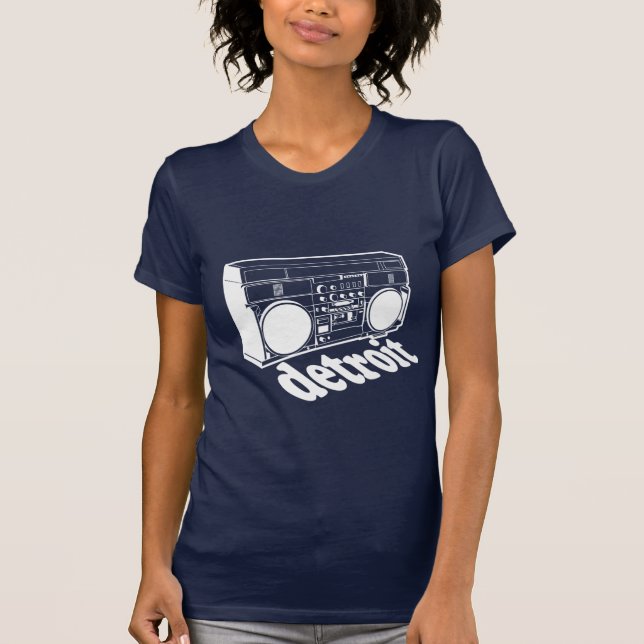 Camiseta Detroit Boombox (Frente)