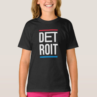 Camiseta Detroit city logo design