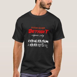 Camiseta DetroiT, cognac_city, dança do motown, dança do