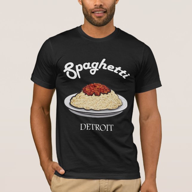 Camiseta Detroit de espaguete (Frente)