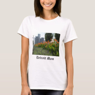 Camiseta Detroit Mãe T-Shirt