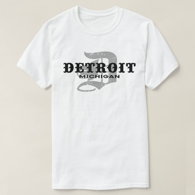 Camiseta Detroit Michigan (Frente do Design)