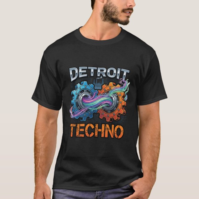 Camiseta Detroit Techno (Frente)