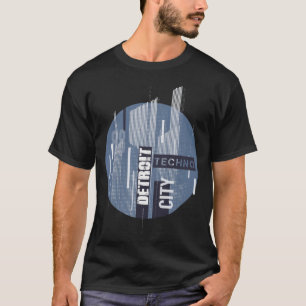 Camiseta Detroit Techno Music 88 Original Retro Techno Hous