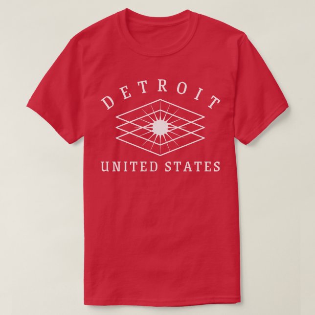 Camiseta Detroit TShirt 6 (Frente do Design)