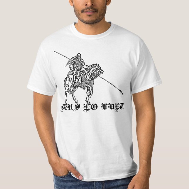 Camiseta Deu lo Vult - deus quere-o (Frente)