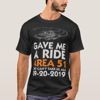 Camiseta Deu-Me Uma Área 51
