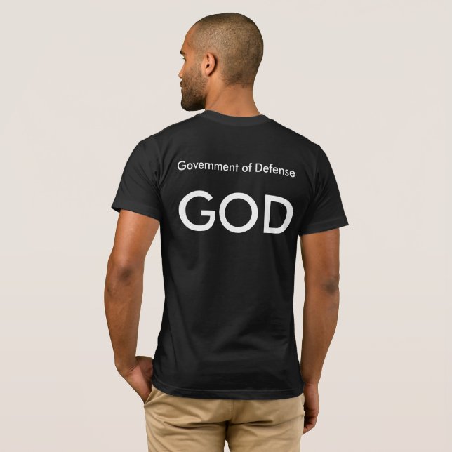 CAMISETA DEUS (Parte Traseira Completa)