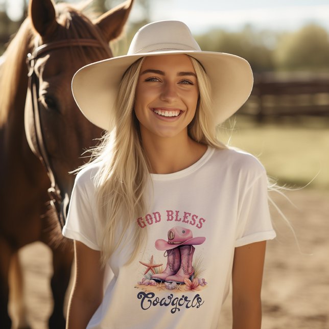 Camiseta Deus abençoe (Criador carregado)