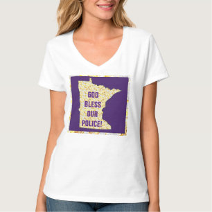 CAMISETA DEUS ABENÇOE A NOSSA POLÍCIA!