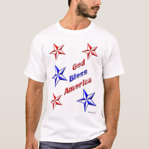 Camiseta Deus abençoe América