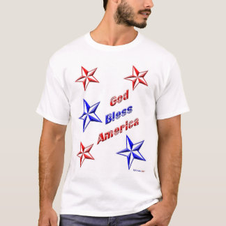 Camiseta Deus abençoe América