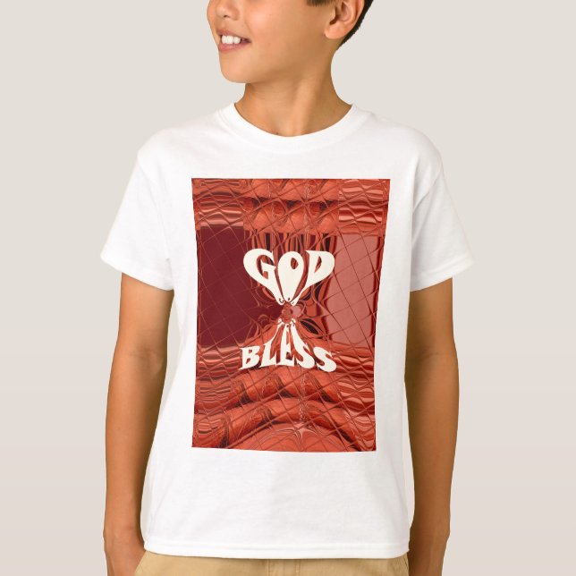 Camiseta Deus abençoe Art (Frente)