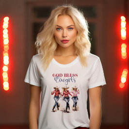 Camiseta Deus Abençoe as Vaqueiras